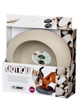 IMAC Ciottoli S06 Bowl For Dog and Cat - Grey - 600 ml